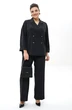 Костюм брючный 2437 черный ALANI фото 2