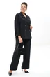 Костюм брючный 2437 черный ALANI фото 4