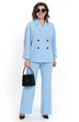Костюм брючный 2437 голубой ALANI фото 3