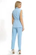 Костюм брючный 2478 голубой ALANI фото 2