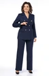 Костюм брючный 2486 синия полоска ALANI