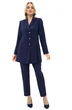 Костюм брючный 2488 синий ALANI
