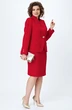 Костюм с юбкой 2490 красный ALANI фото 3