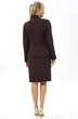 Костюм с юбкой 2490 коричневый ALANI фото 2
