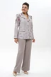 Костюм брючный 2492 серый ALANI фото 3