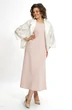 Костюм с платьем 2519 молоко + пудра ALANI фото 3