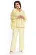 Костюм брючный 2530 желтый ALANI фото 3