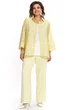 Костюм брючный 2530 желтый ALANI фото 4