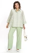 Костюм брючный 2530 салатовый ALANI фото 5