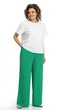 Костюм брючный 2560 молоко + зеленый ALANI фото 4