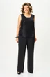 Костюм брючный 2690 черный ALANI фото 4