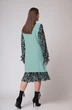 Костюм с платьем 1061 бирюза ALEZA