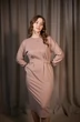 Платье 3008 бежевый ALIN