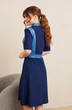 Платье 1000 синий Amori фото 2