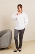 Блузка 6502 белый Amori фото 3