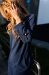 Платье 9618 джинсовый Amori