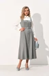 Сарафан+блузка 1064-1 серый AMUAR фото 5