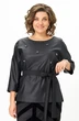 Блузка 5048-25 черный ANDINA CITY