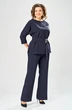 Костюм брючный 9091-25 синий ANDINA CITY