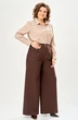 Брюки 2033-26 коричневый ANDINA CITY фото 4
