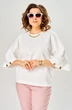 Блузка 3019-26 белый ANDINA CITY