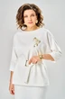 Блузка 5049-25 молоко ANDINA CITY фото 3