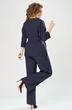 Блузка 5049-25 синий ANDINA CITY фото 2
