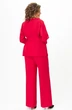 Костюм брючный 9091-25 красный ANDINA CITY фото 2