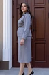 Костюм с юбкой 9055 ANDINA CITY