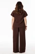 Костюм брючный 61114-1 коричневый ANIDEN фото 2