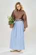 Юбка 1036 голубой ARTELLA