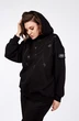 Джемпер 027 черный AVA fashion