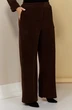Брюки 084 коричневый AVA fashion
