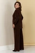 Брюки 084 коричневый AVA fashion