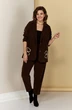 Брюки 085 шоколадный AVA fashion