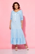 Платье 125 голубой AVA fashion