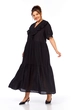 Платье 130 черный AVA fashion