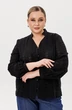 Блузка 168 черный AVA fashion