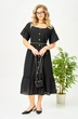Платье 189 черный AVA fashion