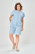 Костюм с шортами 216 голубой AVA fashion фото 3
