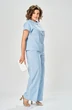 Костюм брючный 217 голубой AVA fashion фото 3