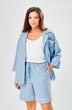 Костюм с шортами 218 голубой AVA fashion фото 4