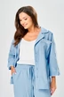 Костюм брючный 219 голубой AVA fashion фото 5