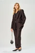 Костюм брючный 221 коричневый AVA fashion фото 3