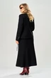 Костюм с юбкой 223 черный AVA fashion фото 2