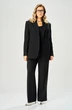 Костюм брючный 233 черный AVA fashion