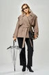 Тренч 234 мокко AVA fashion