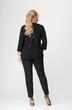 Джемпер 0308 черный AVENUEfashion
