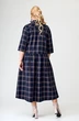 Платье 0102 синий AVENUEfashion