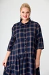 Платье 0102 синий AVENUEfashion